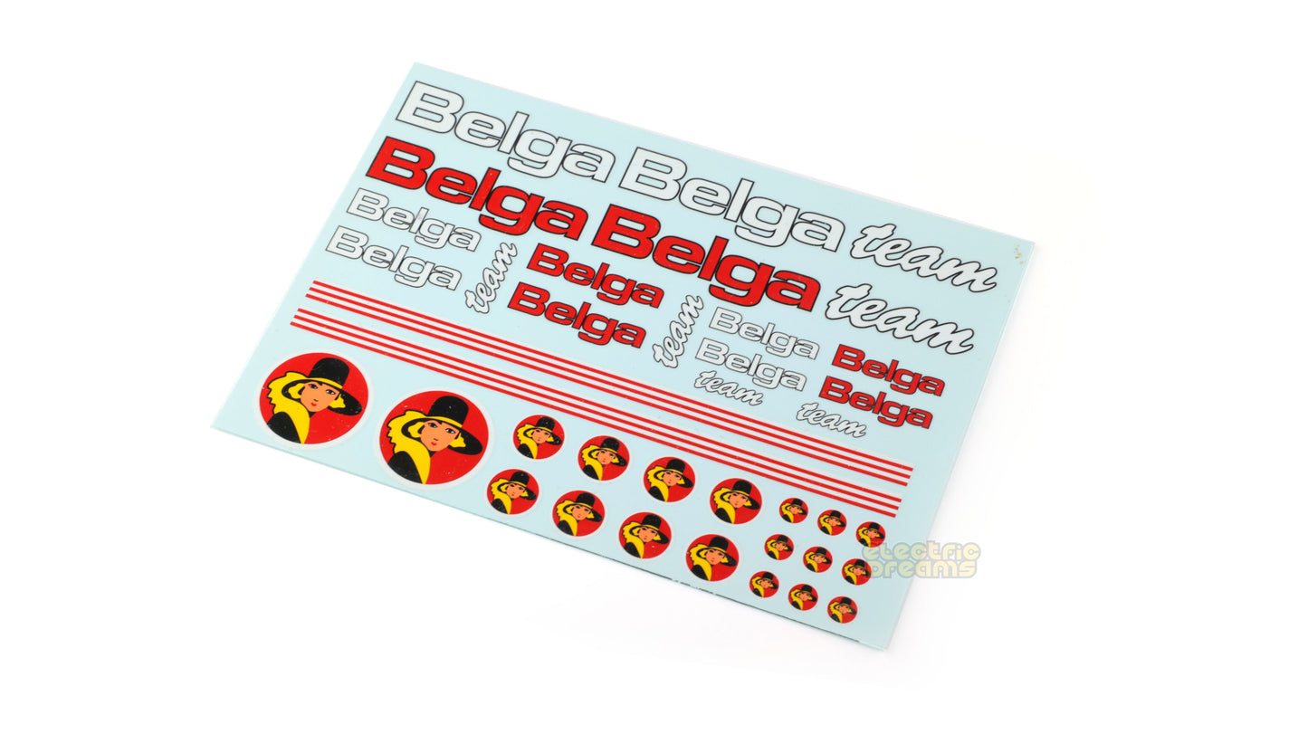 TeamSlot P00019 - Decal Sheet "BELGA"