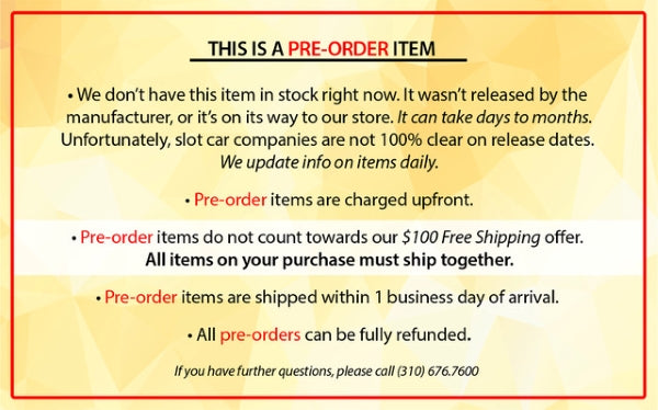 NSR 0547SW - PRE-ORDER NOW! - Fiat Abarth 500 - Jagermeister #47
