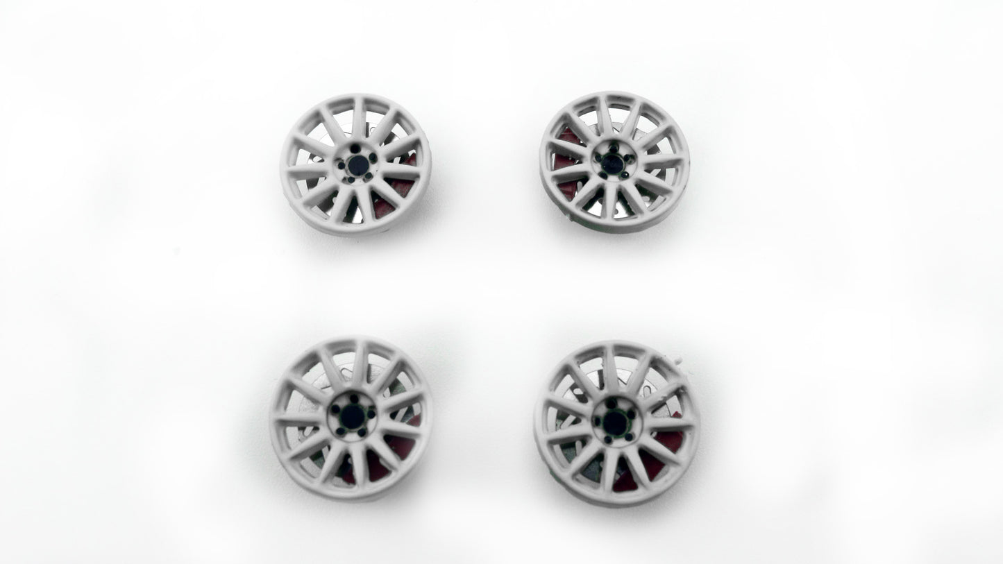 Avant Slot 20754W - Rally cover 16,5mm (x4) - White