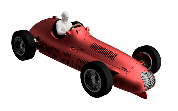 Scaleauto SC-7147 - Maserati 4CLT - GP124 Classic - white kit