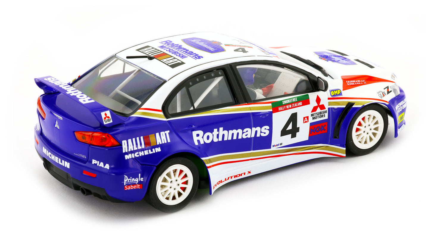 Avant Slot 50810 - PRE-ORDER NOW! - Mitsubishi Evo X - Rothmans #4 - '96 Rally New Zealand Winner