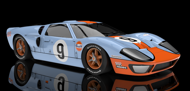 NSR HL08 - Ford GT40 MkI - #9 Rodriguez/Bianchi - '68 Le Mans Winner