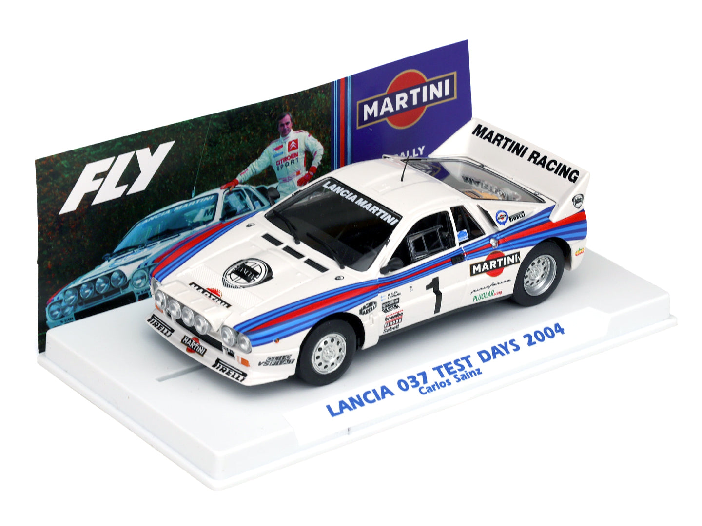 Fly E2105 - Lancia 037 - Martini #1 - Carlos Sainz - Test Days 2004