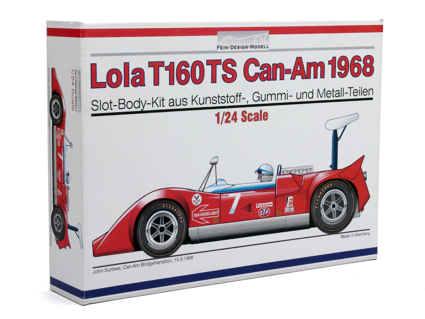 Fein-Design-Modell FDM001 - '68 Lola T160TS Can-Am - John Surtees - 1/24 Model Kit