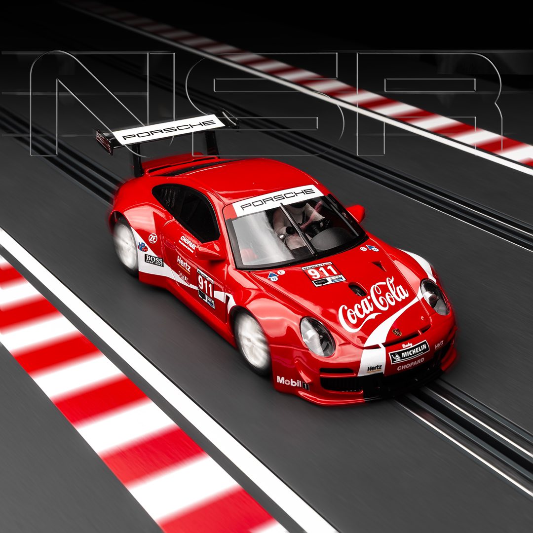 NSR 0524AW - PRE-ORDER NOW! - Porsche 997 GT3 - Coca-Cola #911 - '19 Petit Le Mans