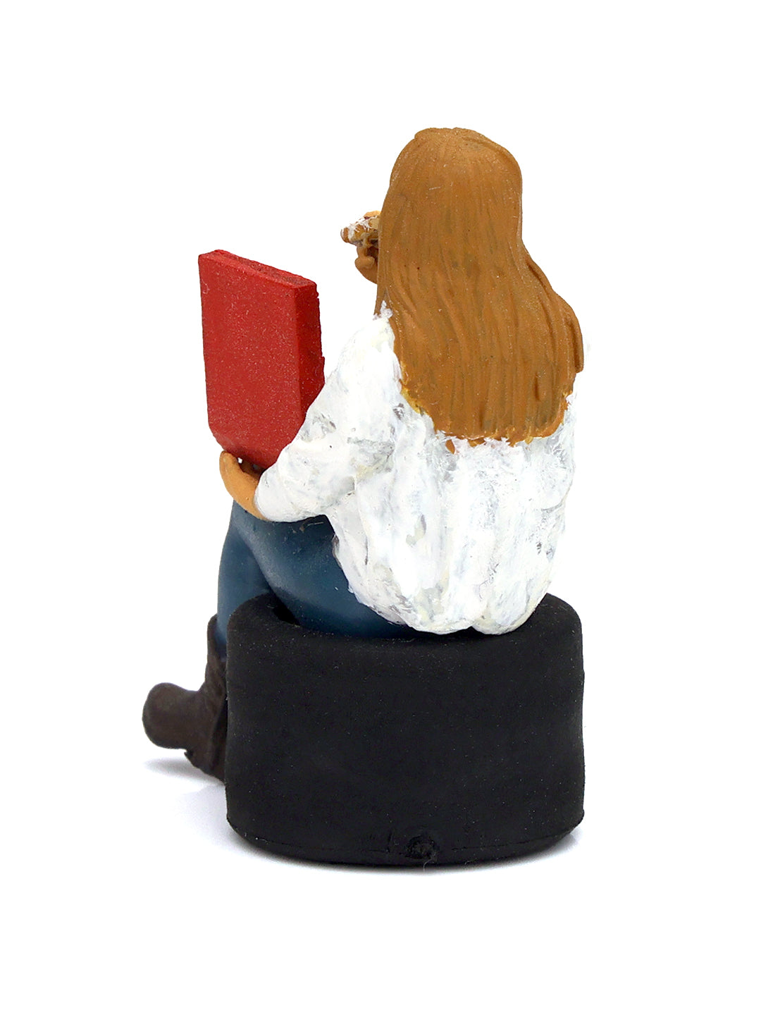 Tara Figures TAR005 - Seated Woman Eating Pizza