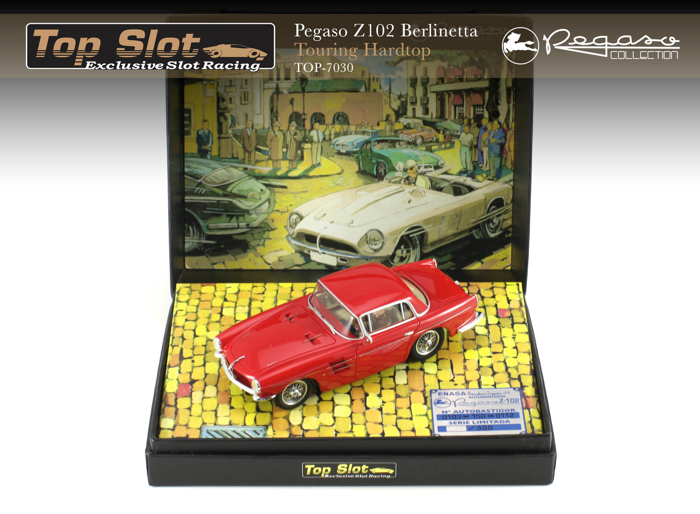 Top Slot TOP-7030 - PRE-ORDER NOW! - Pegaso Z-102 Berlinetta Touring