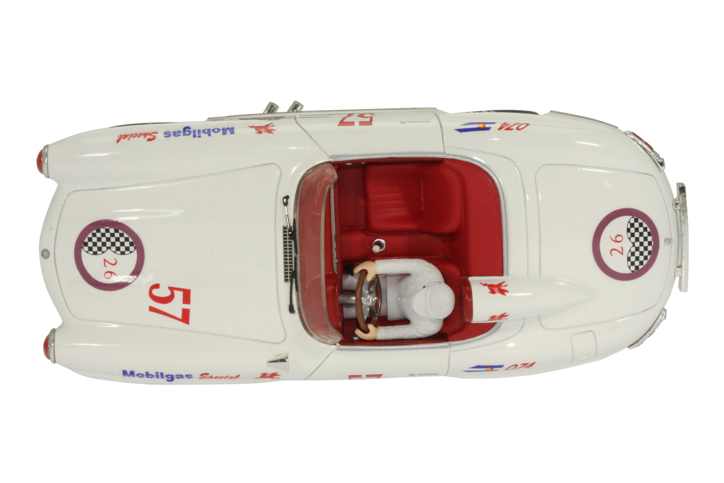 Top Slot TOP-7119 - PRE-ORDER NOW! - Mercedes 300SLS SCCA 1956 #57 - Paul O’Shea