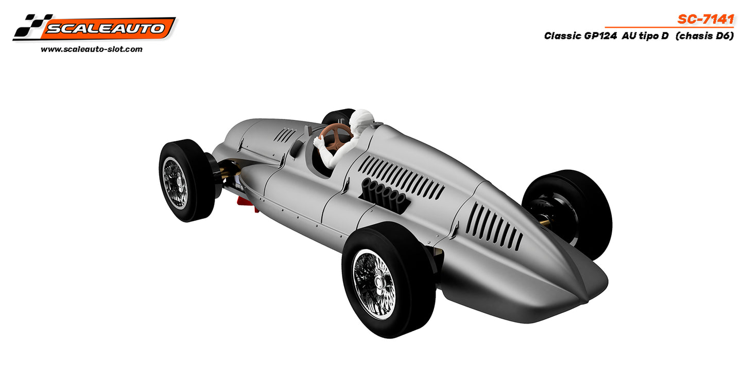 Scaleauto SC-7141 - Auto Union Type D - GP124 Classic - white kit