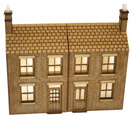 Magnetic Racing MRA024 - Terraced House (Ultra Low Relief)