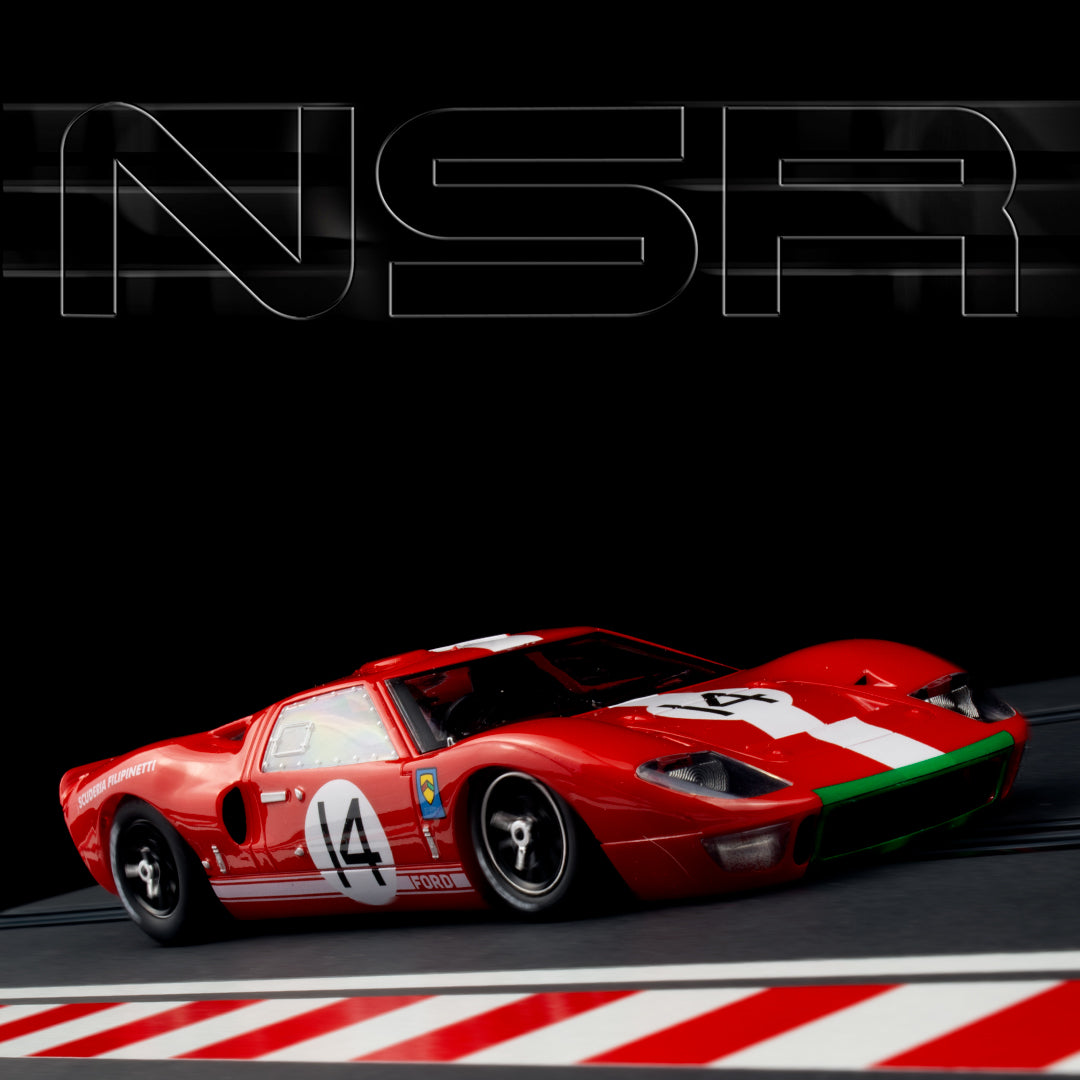 NSR 0390SW - Ford GT40 MkIV - Martini Racing #14 - Red