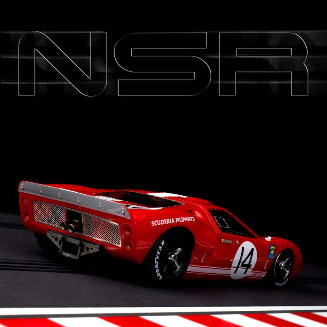 NSR 0390SW - Ford GT40 MkIV - Martini Racing #14 - Red