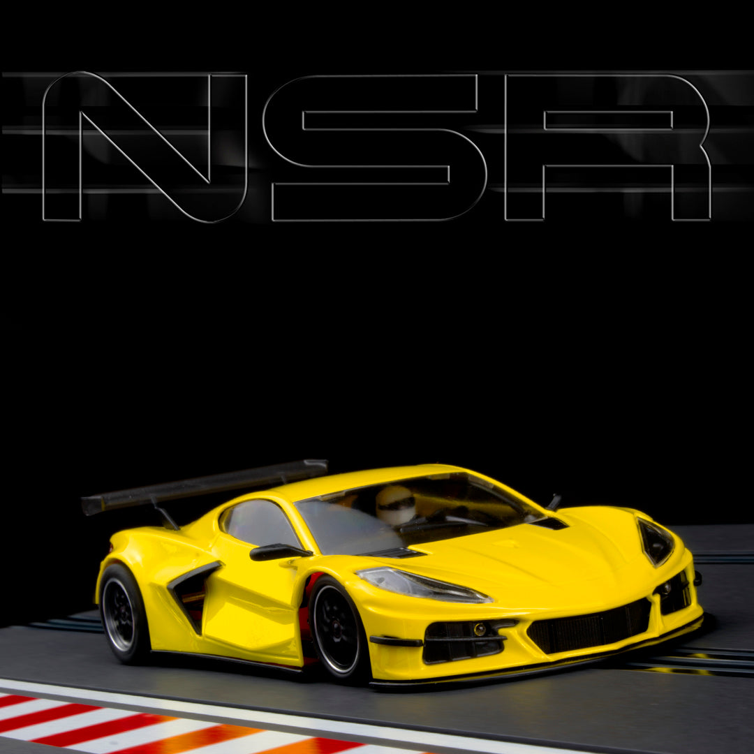 NSR 0395AW - Corvette C8.R - Test Car - Yellow