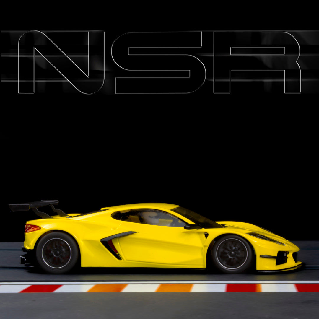 NSR 0395AW - Corvette C8.R - Test Car - Yellow