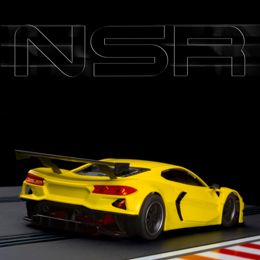 NSR 0395AW - Corvette C8.R - Test Car - Yellow