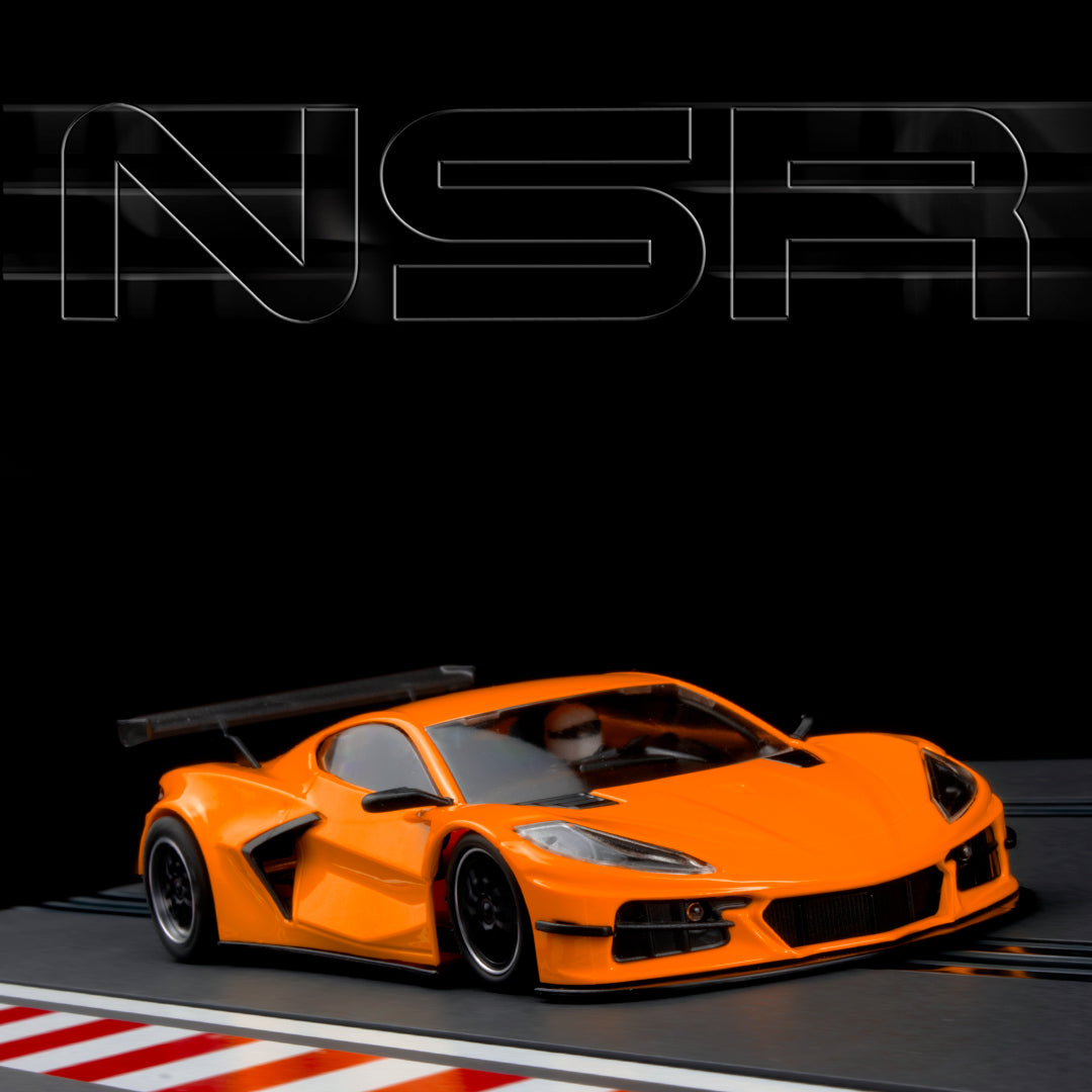 NSR 0397AW - Corvette C8.R - Test Car - Orange