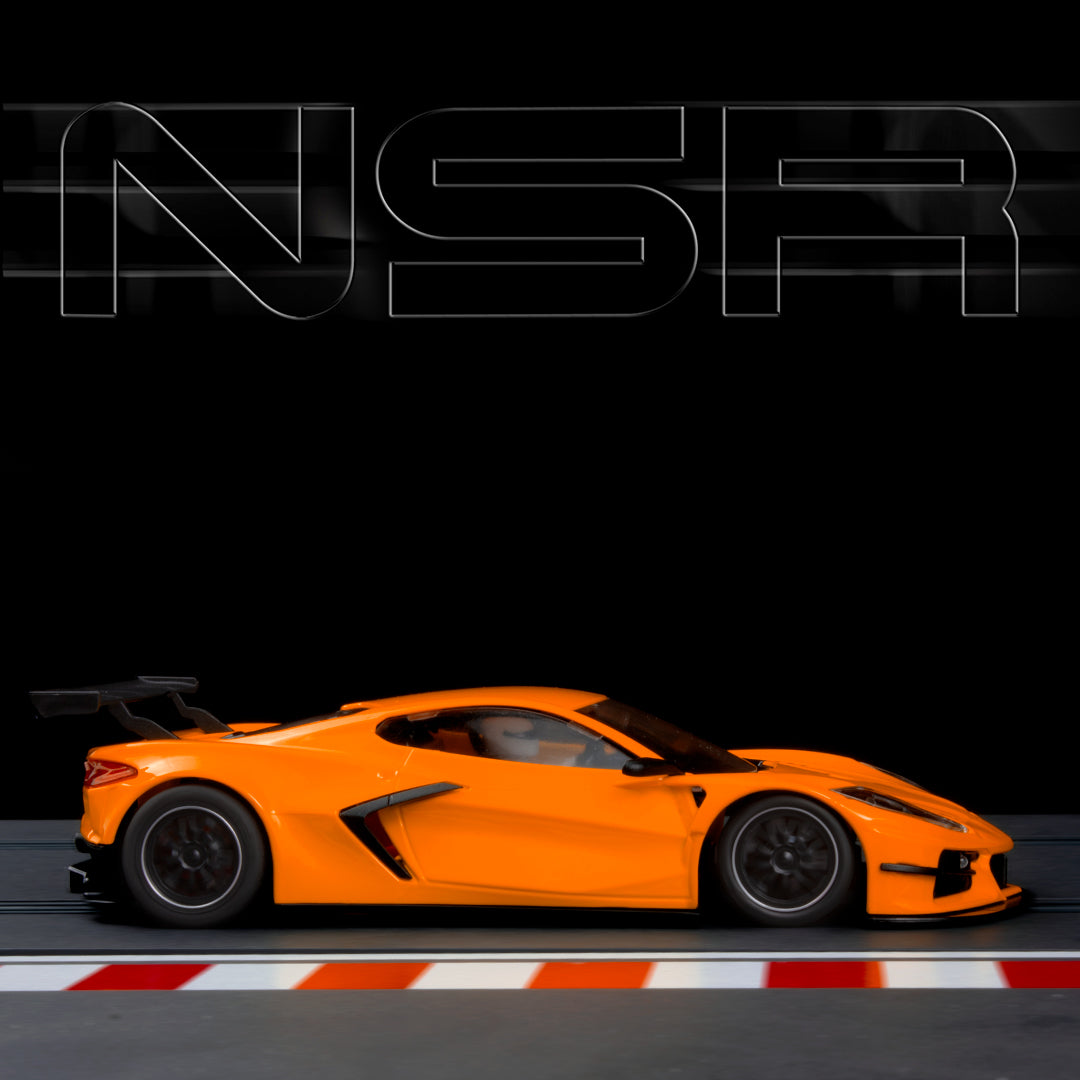 NSR 0397AW - Corvette C8.R - Test Car - Orange