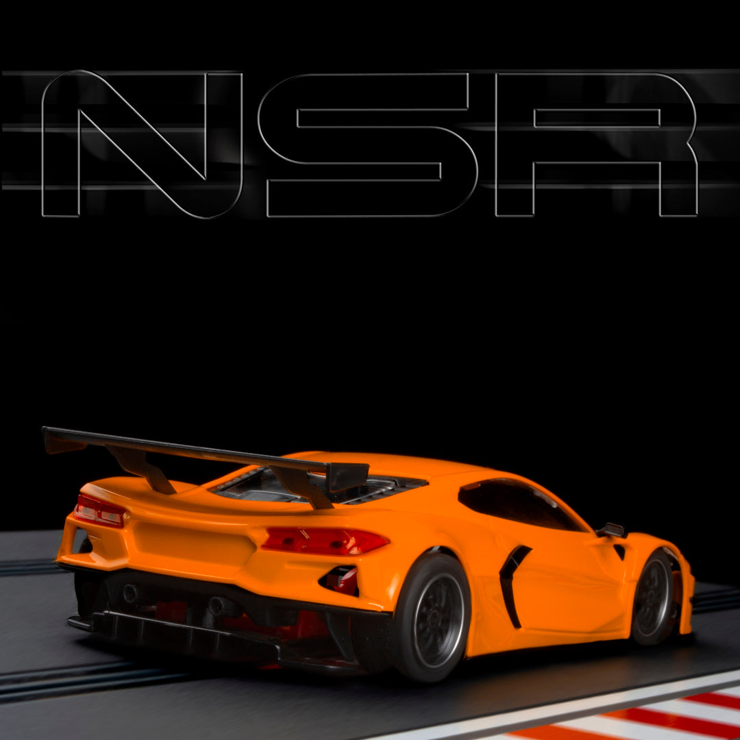 NSR 0397AW - Corvette C8.R - Test Car - Orange