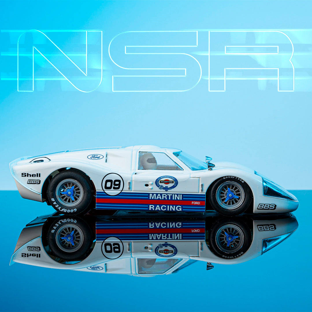 NSR 0409SW - Ford GT40 MkIV - Martini Racing #9 - White