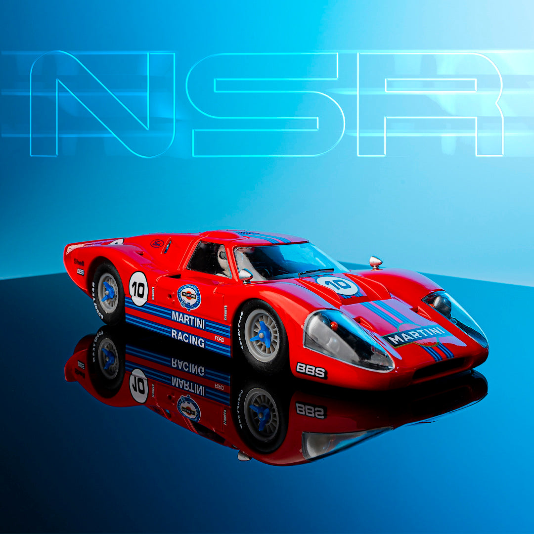 NSR 0410SW - Ford GT40 MkIV - Martini Racing #10 - Red