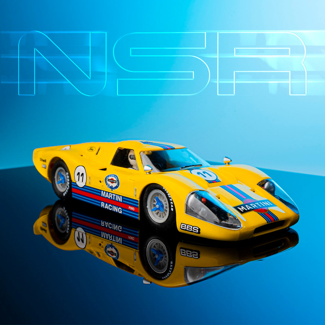 NSR 0411SW - Ford GT40 MkIV - Martini Racing #11 - Yellow