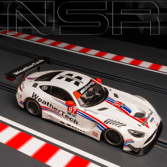 NSR 0430AW - PRE-ORDER NOW! - Mercedes AMG GT3 EVO - Weathertech #97 - '22 Daytona