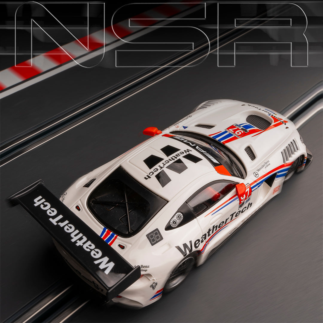 NSR 0430AW - PRE-ORDER NOW! - Mercedes AMG GT3 EVO - Weathertech #97 - '22 Daytona