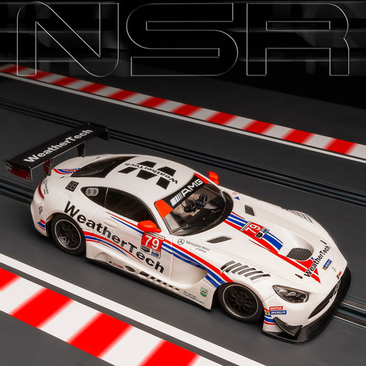 NSR 0431AW - PRE-ORDER NOW! - Mercedes AMG GT3 EVO - Weathertech #79 - '23 Daytona Winner