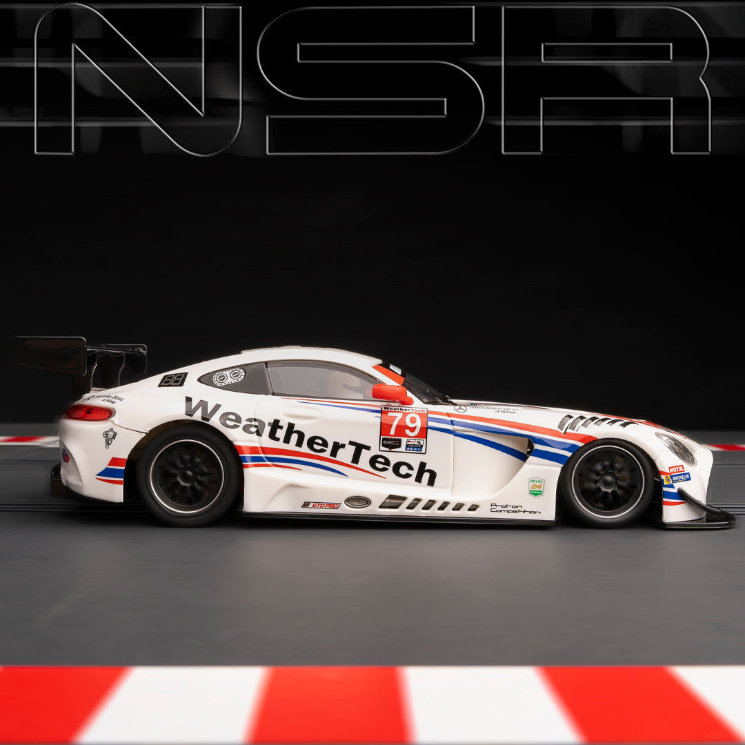 NSR 0431AW - PRE-ORDER NOW! - Mercedes AMG GT3 EVO - Weathertech #79 - '23 Daytona Winner