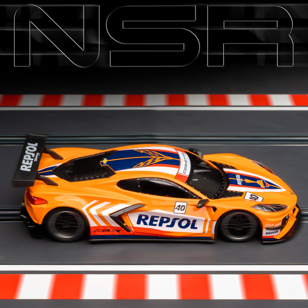 NSR 0440AW - PRE-ORDER NOW! - Corvette C8.R - Repsol Orange #40