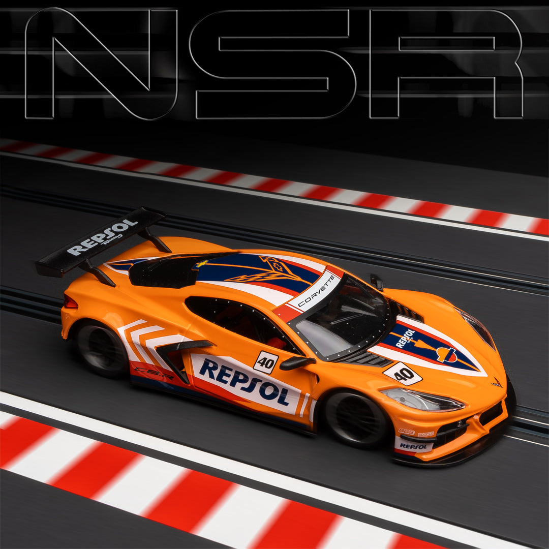 NSR 0440AW - PRE-ORDER NOW! - Corvette C8.R - Repsol Orange #40