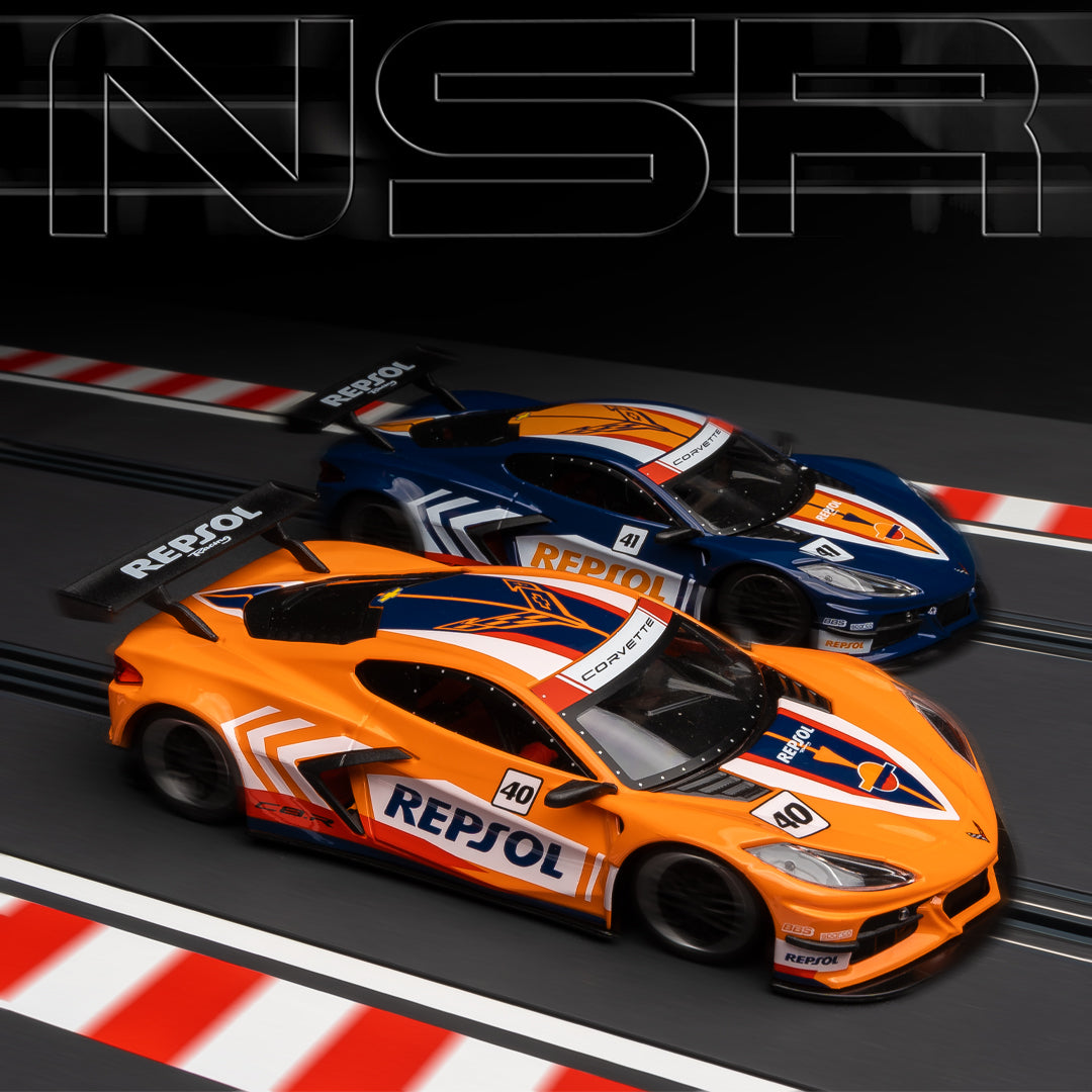 NSR 0440AW - PRE-ORDER NOW! - Corvette C8.R - Repsol Orange #40