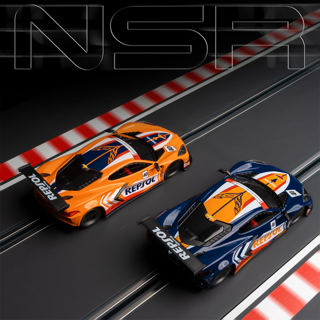 NSR 0440AW - PRE-ORDER NOW! - Corvette C8.R - Repsol Orange #40