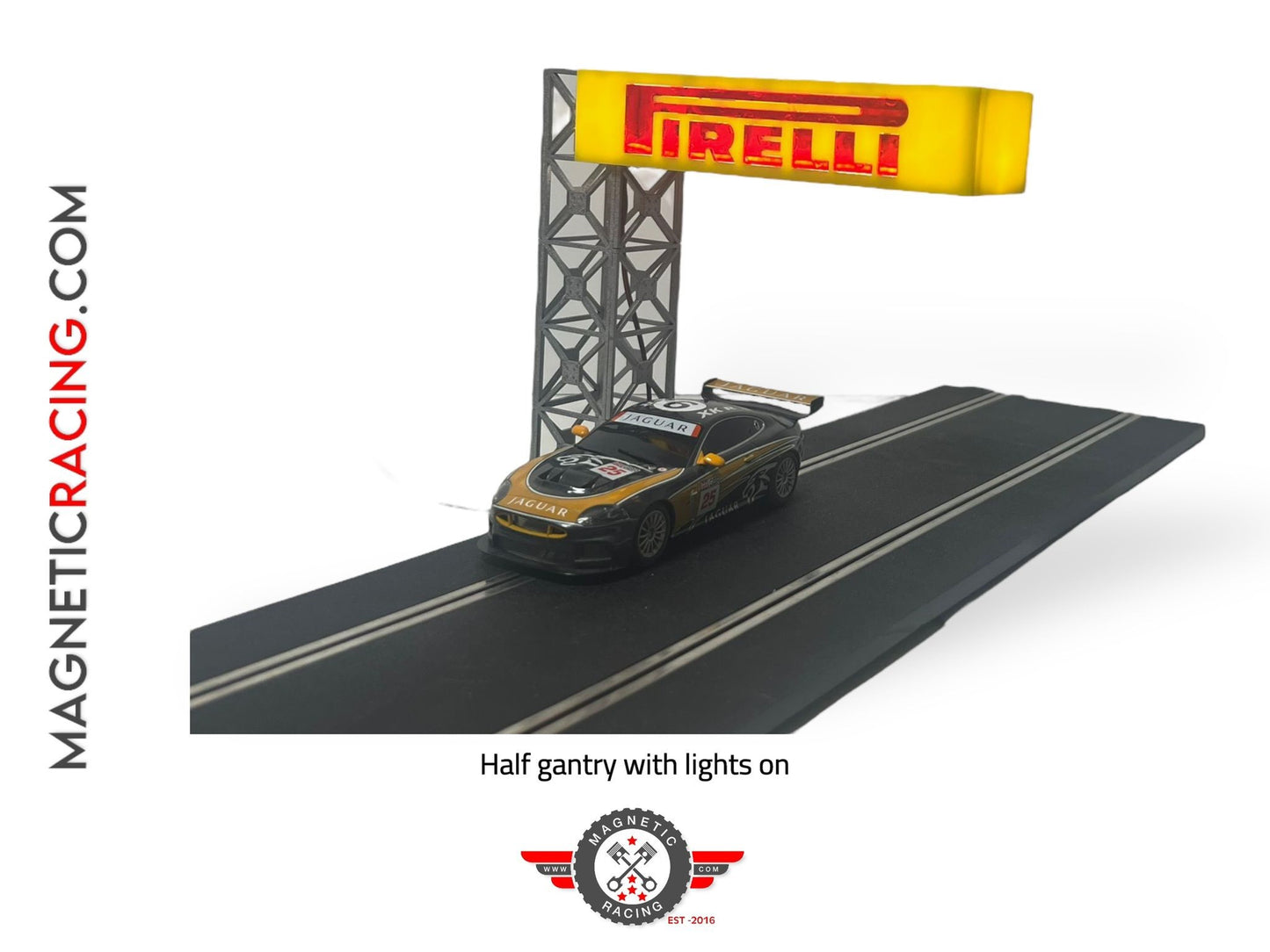 Magnetic Racing MRA070-Pir - Light up Half Gantry Kit (PIRELI)