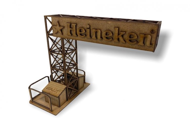 Magnetic Racing MRA038P-P - Half Gantry Heineken