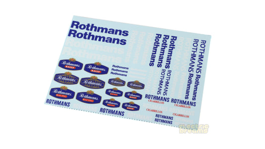 TeamSlot P00017 - Decal Sheet "ROTHMANS"