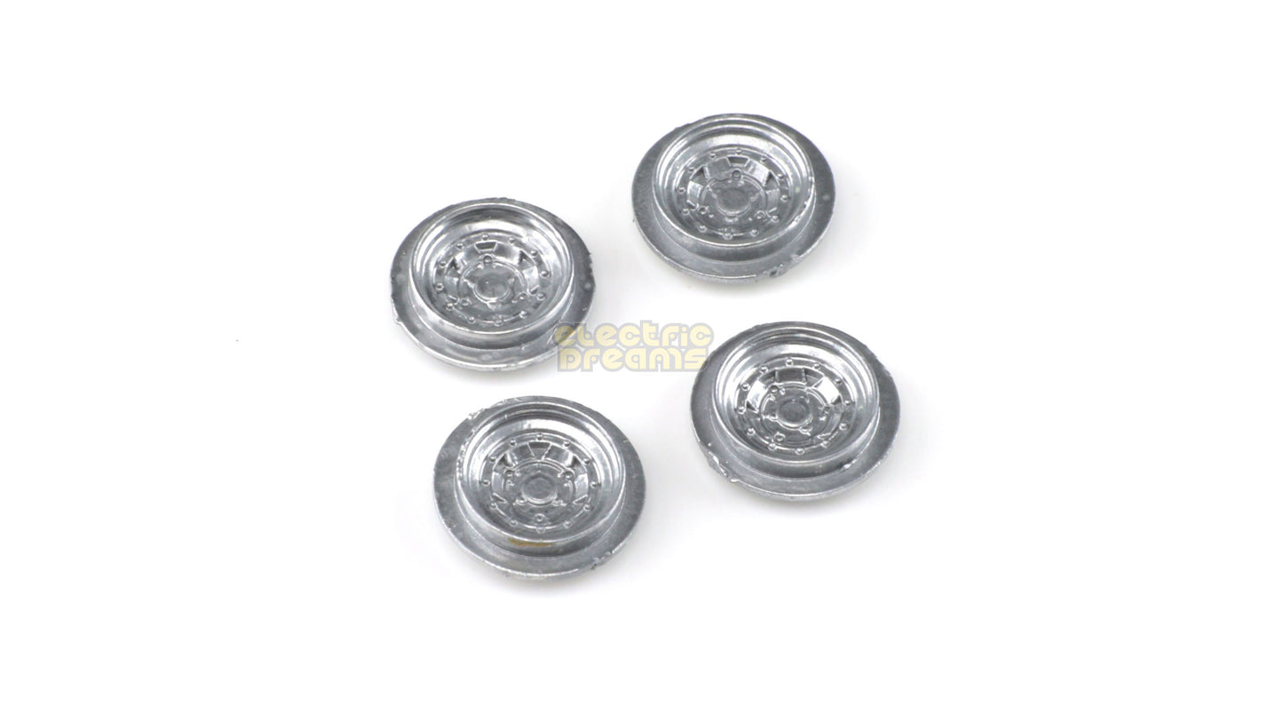 TeamSlot T13017 - 13mm Pro Wheel Inserts - Gotti X13 Silver - pack of 4