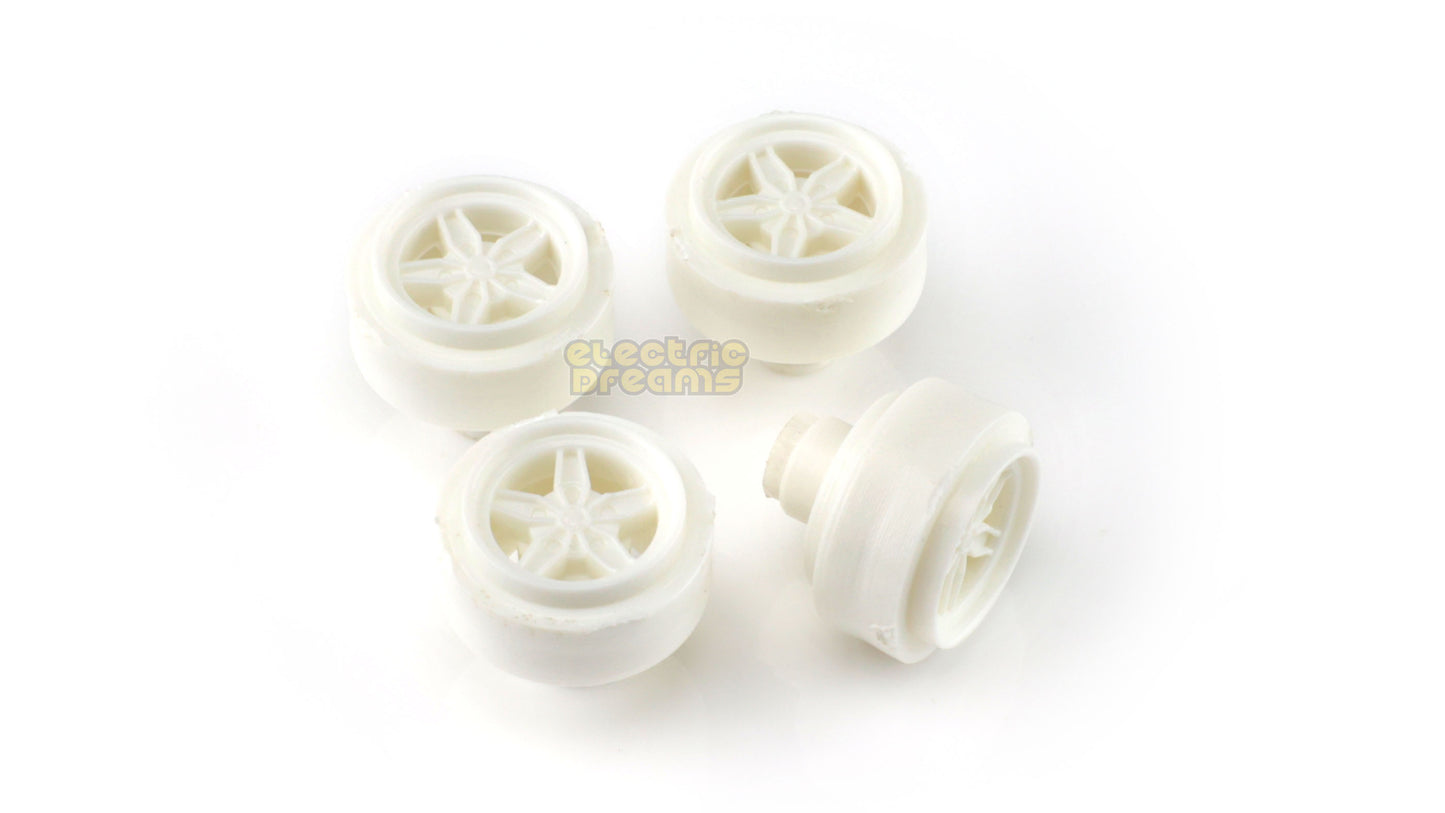 TeamSlot L15007 - 15mm Pro Plastic Wheels - Lancia Stratos - Rears - pack of 4