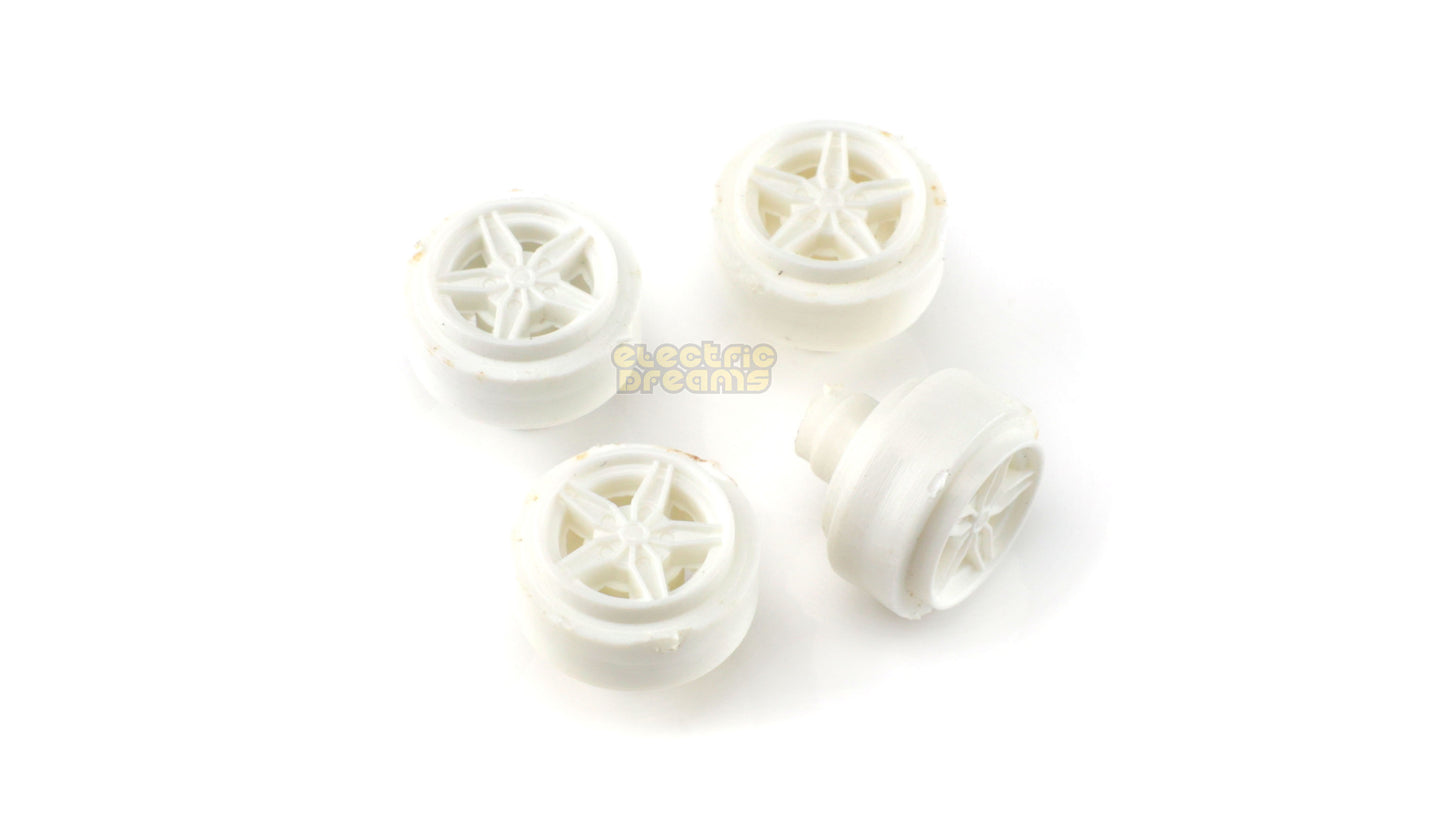 TeamSlot L15001 - 15mm Pro Plastic Wheels - Lancia Stratos - Fronts - pack of 4