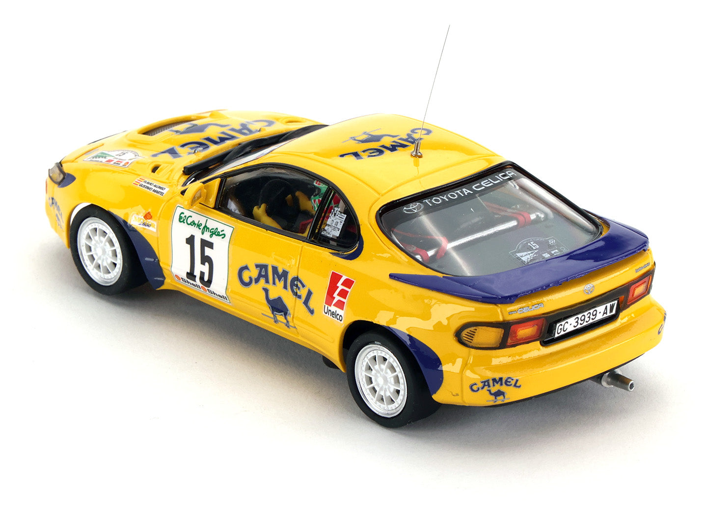 Teamslot 11710 - Toyota Celica GT4 ST-185 - Camel #15 - '93 Rally Corte Ingles