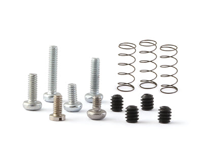 NSR1239B SCREW FULL KIT (4axle screws + 3 medium springs + M2X3, M2X4 smaller head, M2x4, M2x6, M2x8, M2x10)