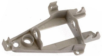 NSR1253 TRIANGULAR INLINE MOTOR MOUNT HARD WHITE