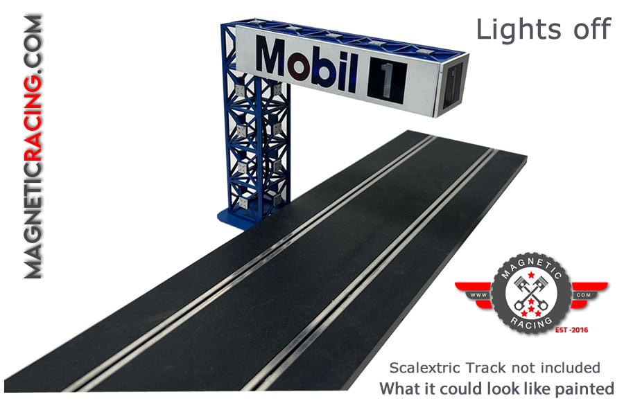 Magnetic Racing MRA070-Mob - Light up Half Gantry Kit (MOBIL1)