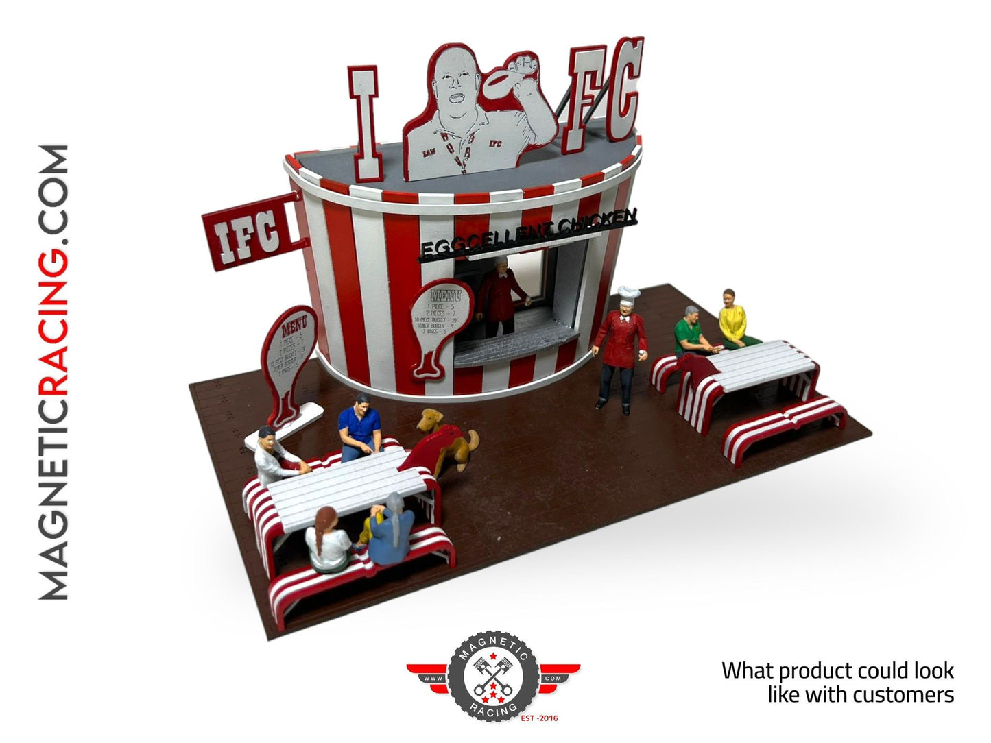 Magnetic Racing MRA063 - Chicken HUT