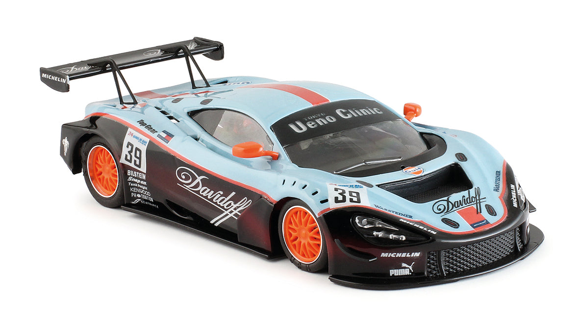 NSR 0355AW - McLaren 720S GT3 - Gulf F1 GTR Livery - Davidoff #39