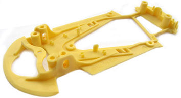 NSR1400 AUDI R8 Extralight YELLOW CHASSIS for inline/anglew setup