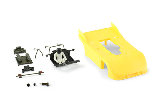 NSR1523-Y PORSCHE 908/3 YELLOW BODY KIT DOUBLE FIN