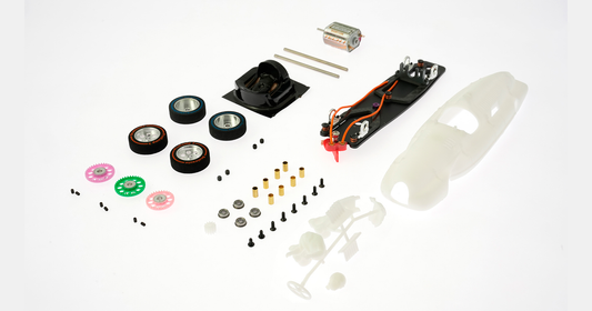 Scaleauto SC-7141 - Auto Union Type D - GP124 Classic - white kit