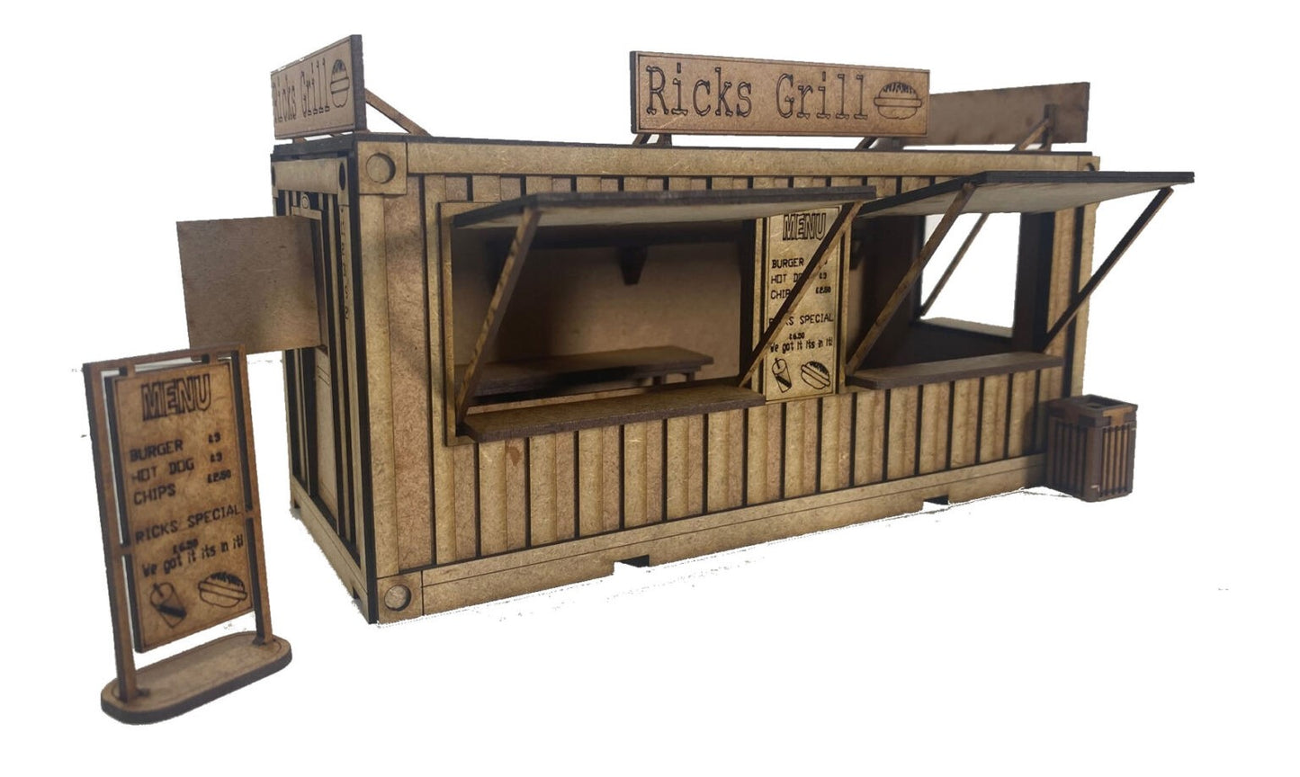 Magnetic Racing MRA041RG - Container Snack Hut (20ft)