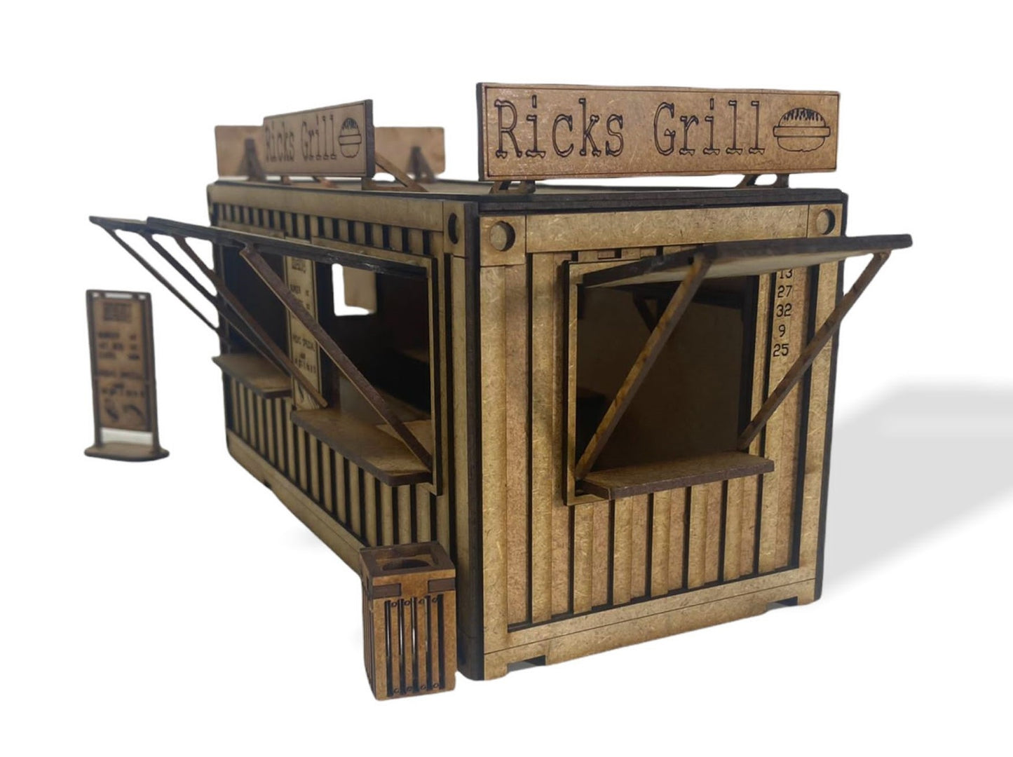 Magnetic Racing MRA041RG - Container Snack Hut (20ft)